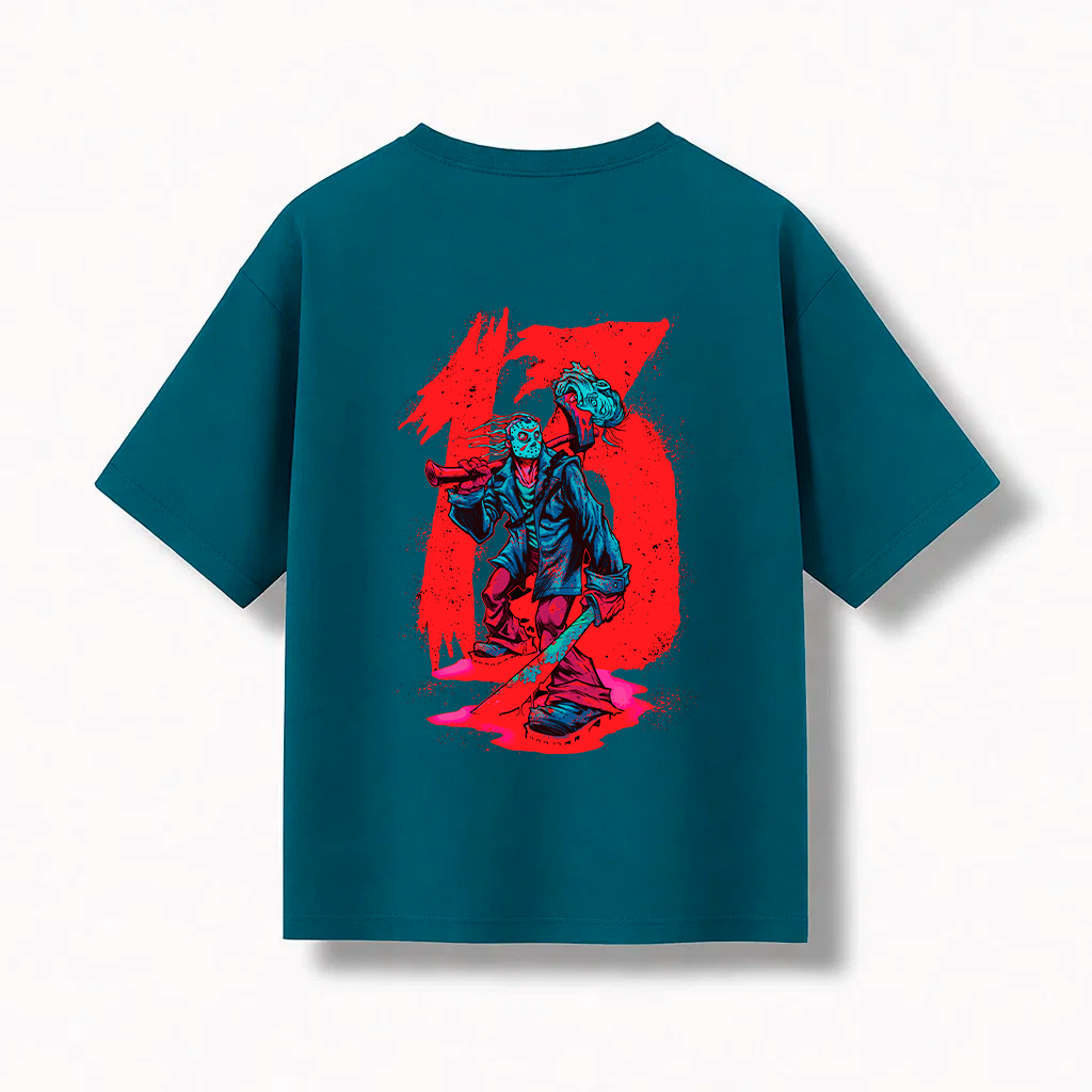 Remera Oversize Martes 13