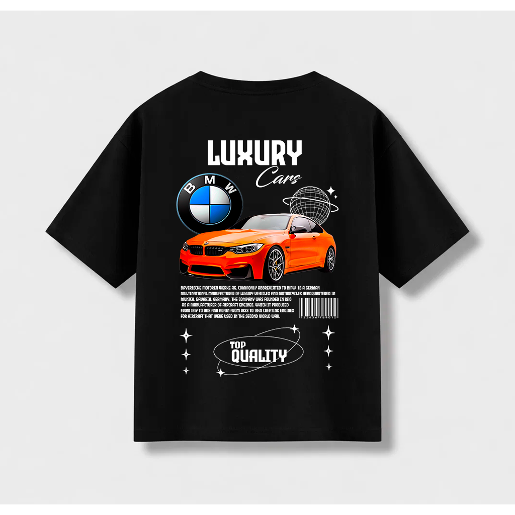 Remera Oversize Luxury SP VMW Red