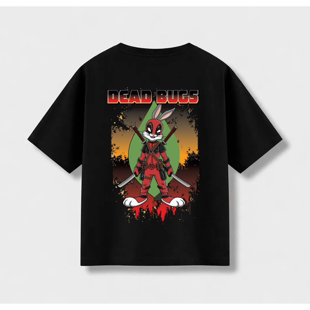 Remera Oversize Bug Dead