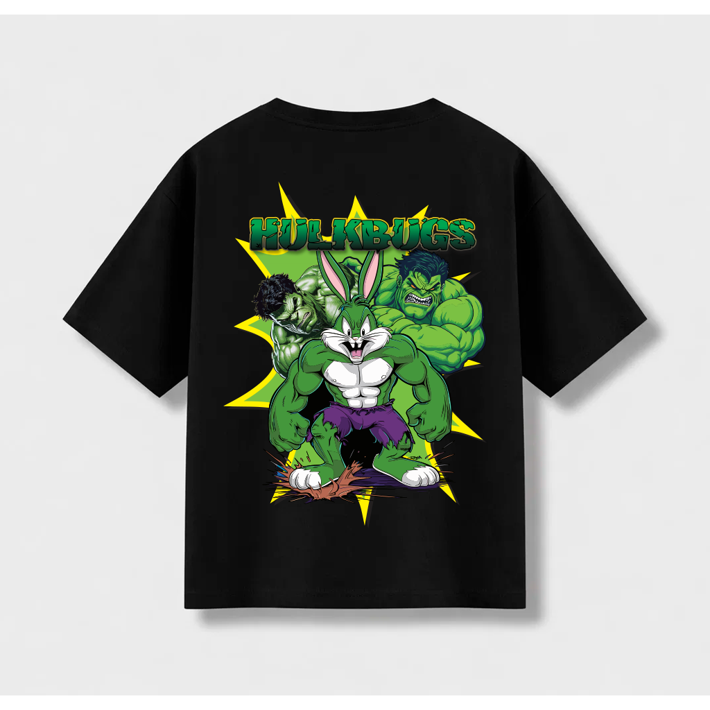 Remera Oversize Bug Hulk