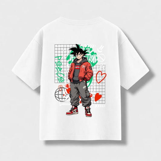Remera Oversize Son Goku