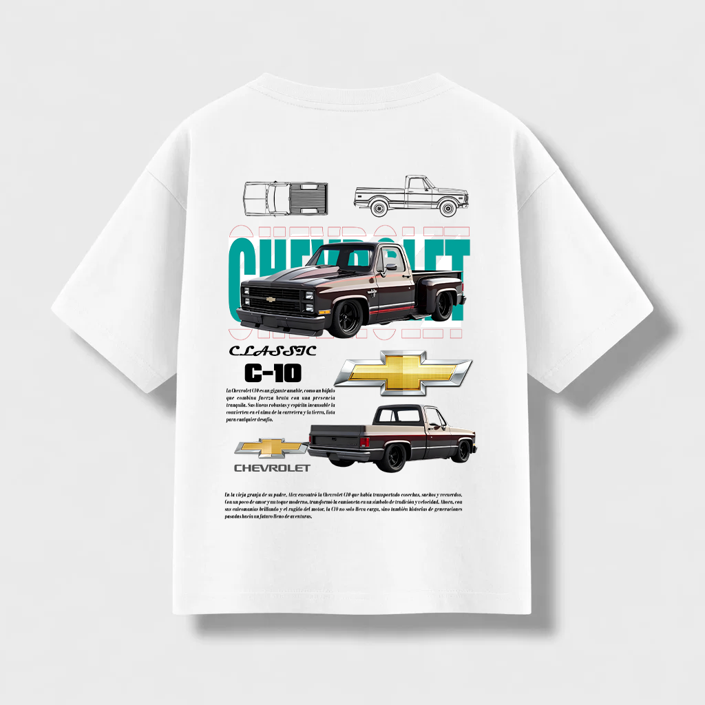 Remera Oversize Chevrolet