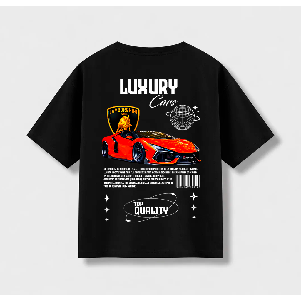Remera Oversize Luxury SP Ferrari Red