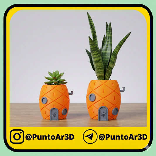 Macetas Piña de Bob Esponja