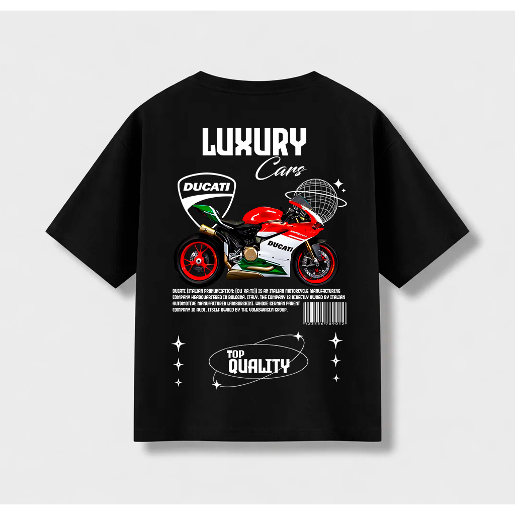 Remera Oversize Luxury SP Moto